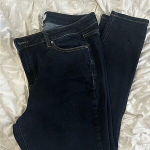 Women’s Dark Blue Skinny Stretch Denim Jeans